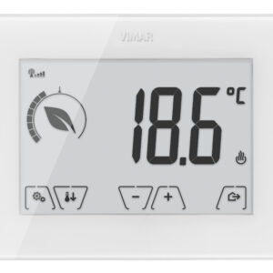 Termostato touch GSM parete 230V bianco - VIMAR SPA VU1071