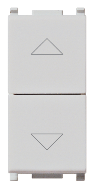 Commutatore 2P 10AX a due tasti bianco - VIMAR SPA VY2323 Commutatore 2P 10AX a due tasti bianco - VIMAR SPA VY2323