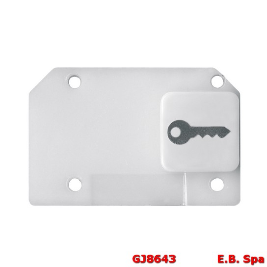LENTE CON SIMBOLO ILLUMINABILE - CHIAVE - GEWISS SPA GJ8643 LENTE CON SIMBOLO ILLUMINABILE - CHIAVE - GEWISS SPA GJ8643