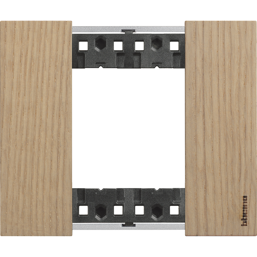 L.NOW- Placca 2P ROVERE - BTICINO S.P.A NH8087 L.NOW- Placca 2P ROVERE - BTICINO S.P.A NH8087