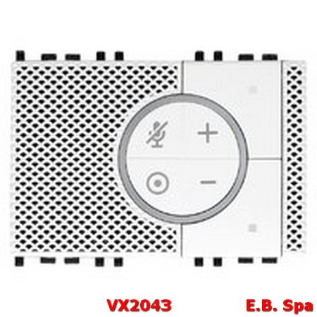 03975.B COMANDO VOCE 2PULS+ATTUAT.3M BIANCO - VIMAR SPA VX2043 03975.B COMANDO VOCE 2PULS+ATTUAT.3M BIANCO - VIMAR SPA VX2043