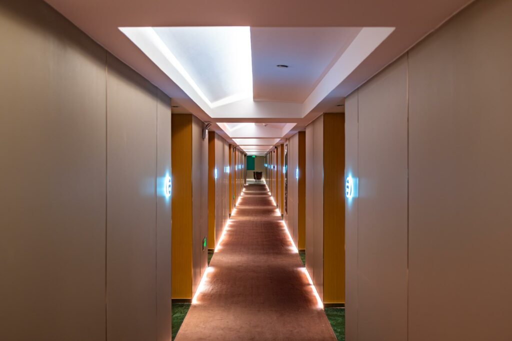 illuminazione per hotel